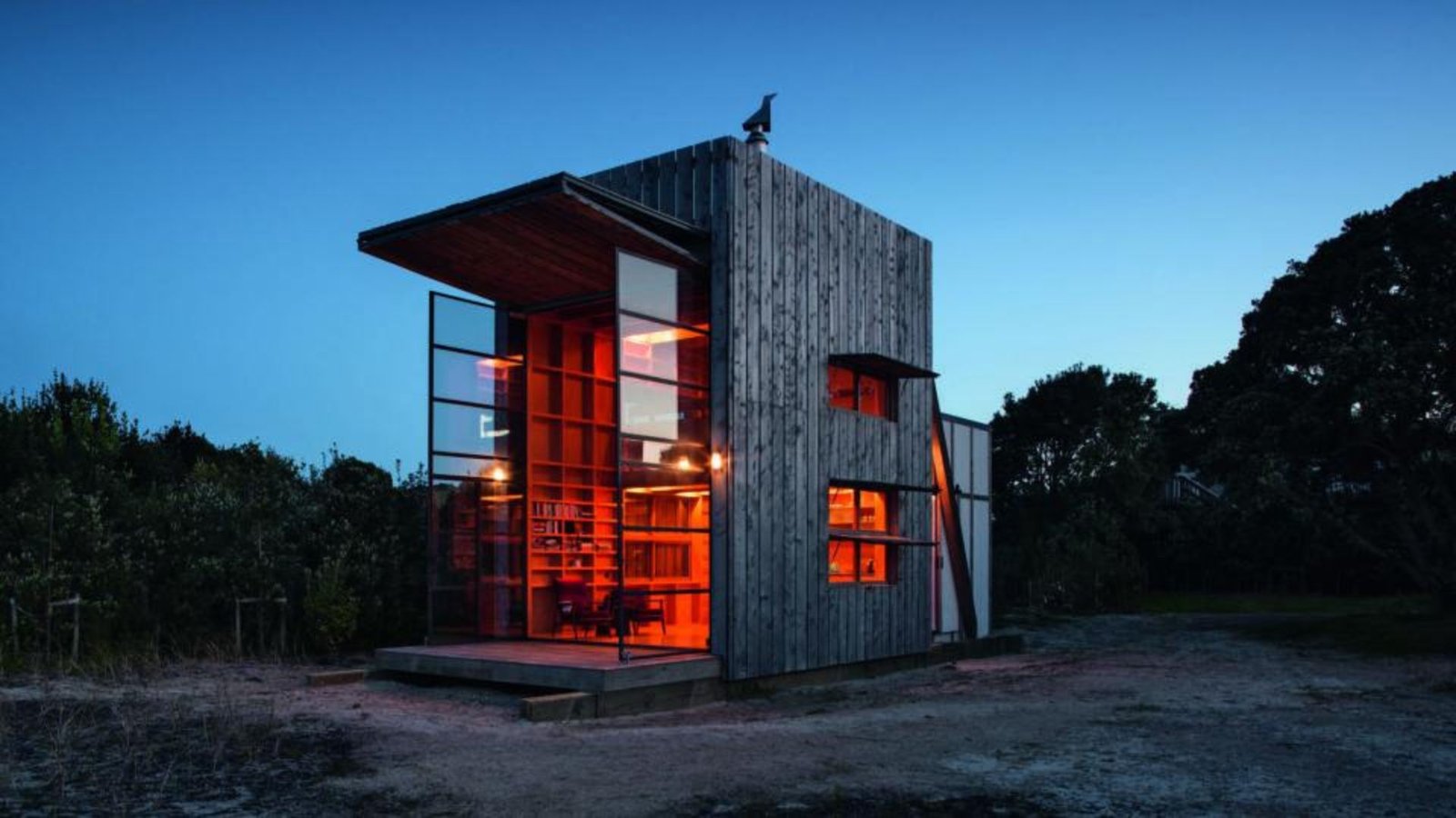 A house made with wood showing How Can Modern Architecture Enhance Small Spaces